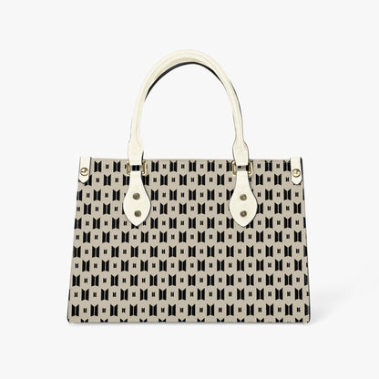 BTS Featured Tote Bag with long strap and inner matching black bag - Purse - handbag - clutch - Beyond The Shoppe