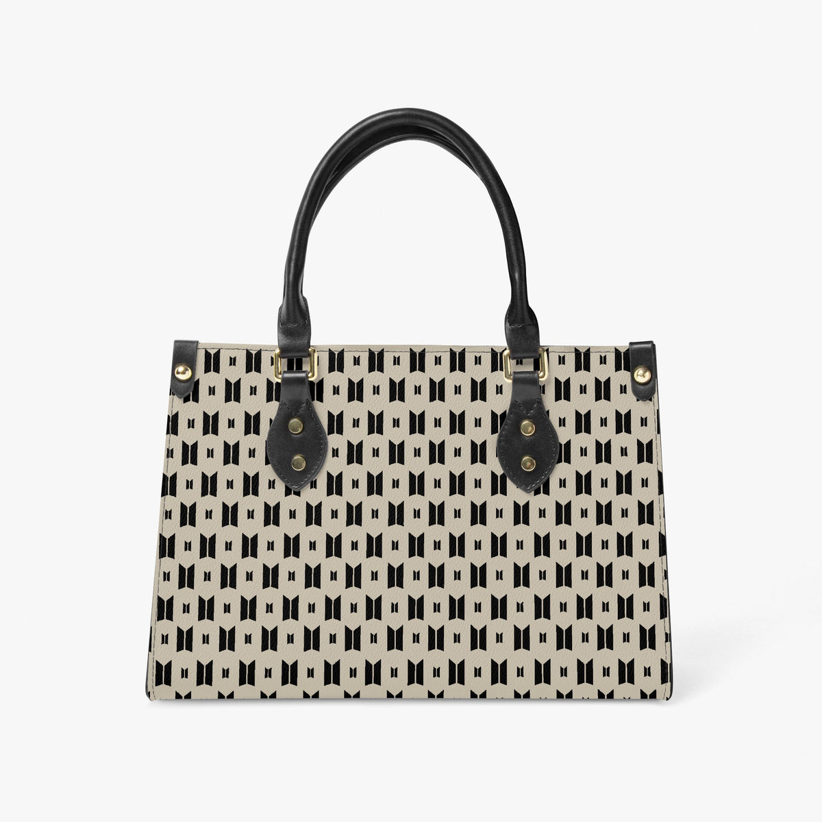BTS Featured Tote Bag with long strap and inner matching black bag - Purse - handbag - clutch - Beyond The Shoppe