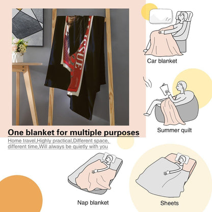 BTS J - Hope Rolling Stone Magazine cover - JHope Flannel Breathable Blanket 4 Sizes! Blanket Throw - Beyond The Shoppe