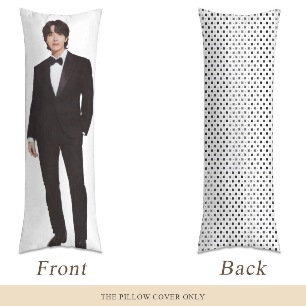 BTS Jhope Body Pillow Case - 3 Sizes - BTS J - Hope full size pillow case - BTS J Hope double sided pillowcase - Beyond The Shoppe