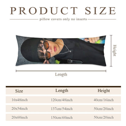 BTS Jhope Body Pillow Case - 3 Sizes - BTS J - Hope full size pillowcase - BTS J Hope double sided pillow case - Beyond The Shoppe