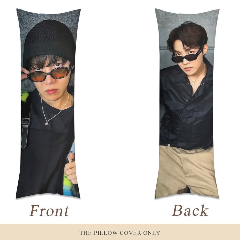 BTS Jhope Body Pillow Case - 3 Sizes - BTS J - Hope full size pillowcase - BTS J Hope double sided pillow case - Beyond The Shoppe