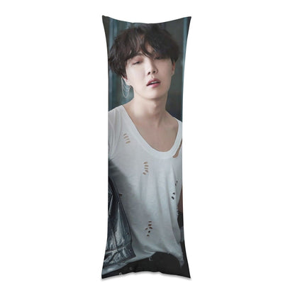 BTS Jhope Body Pillow Case - 3 Sizes - BTS J - Hope full size pillowcase - BTS J Hope double sided pillow case - Beyond The Shoppe