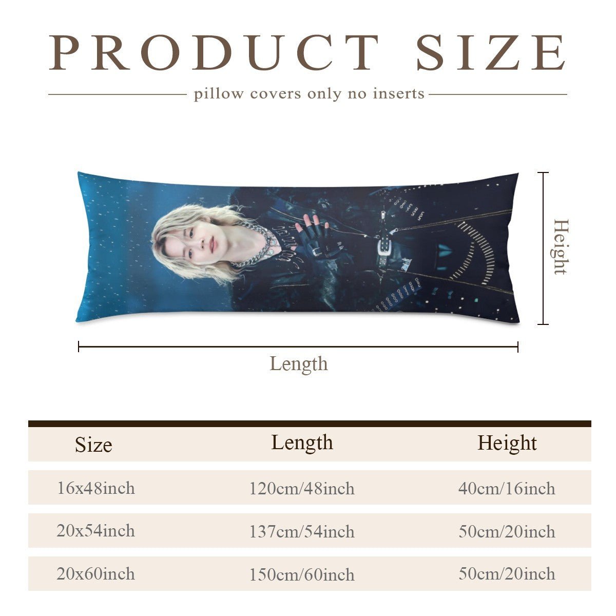 BTS Jimin Arirang Concert Full Body Pillow Case - Double Sided with two different photos full body pillowcases - 3 sizes! Great Kpop gift idea! - Beyond The Shoppe