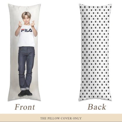 BTS Jimin Body Pillow Case - 3 Sizes - BTS Jimin full size pillow case - BTS Jimin pillow case - Beyond The Shoppe