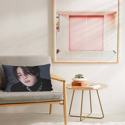 BTS Jimin "Face" themed Pillow sham - double sided pillow case - Pillowcase! Great KPOP Gift! - Beyond The Shoppe