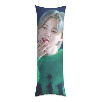 BTS Jimin Full body pillow case - 2 different stunning photos of Jimin! 3 sizes - double sided pillow covers - Beyond The Shoppe