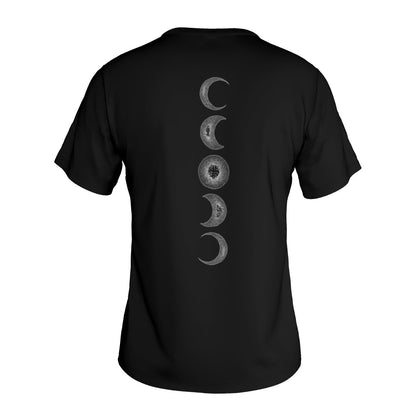 BTS Jimin's Nevermind & Moon Phases TShirt - Beyond The Shoppe