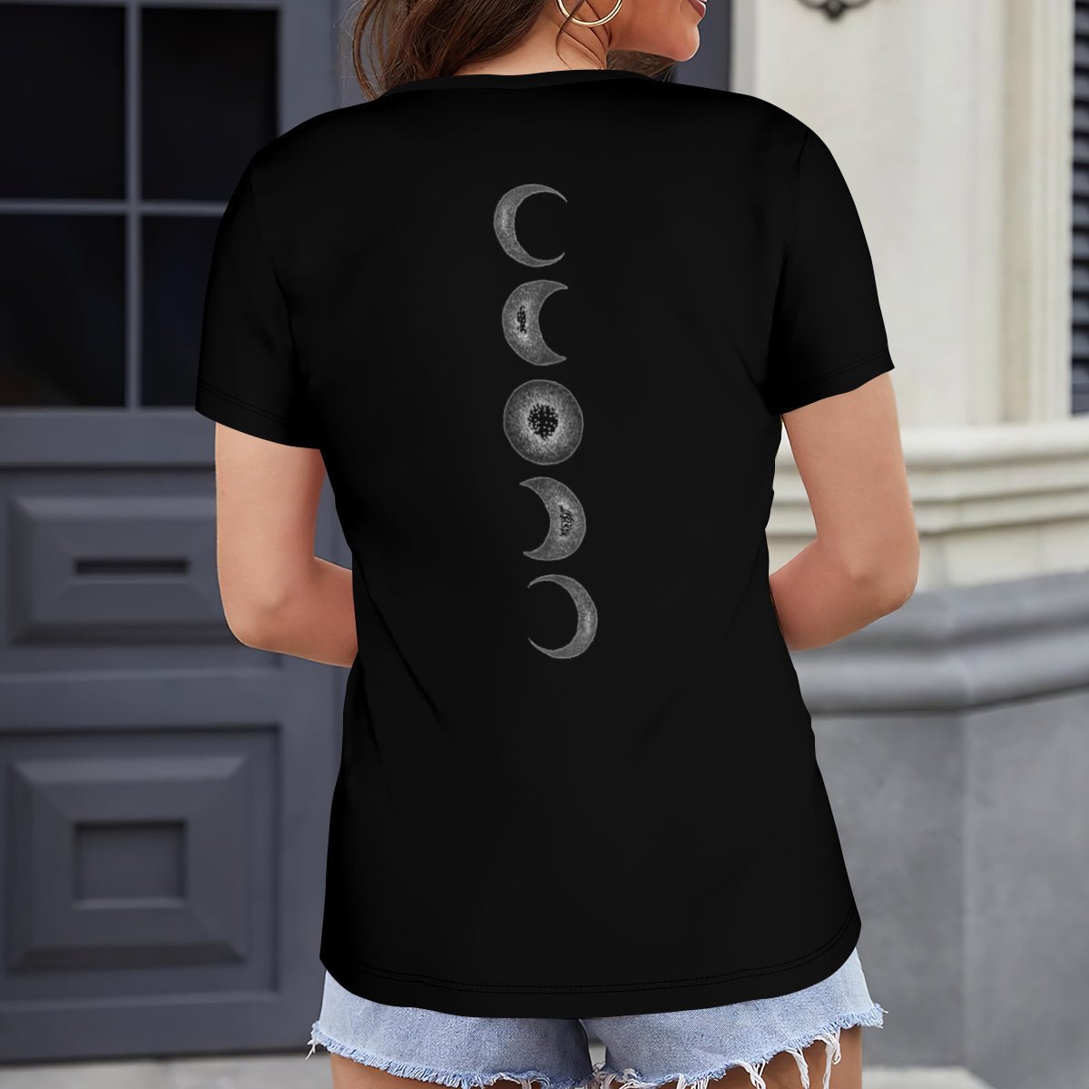 BTS Jimin's Nevermind & Moon Phases TShirt - Beyond The Shoppe