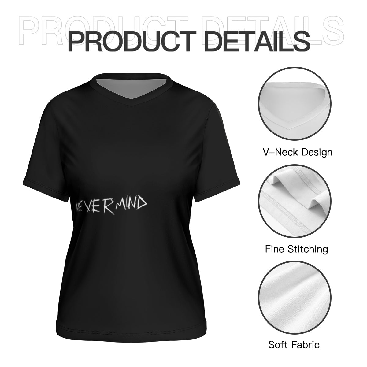 BTS Jimin's Nevermind & Moon Phases TShirt - Beyond The Shoppe