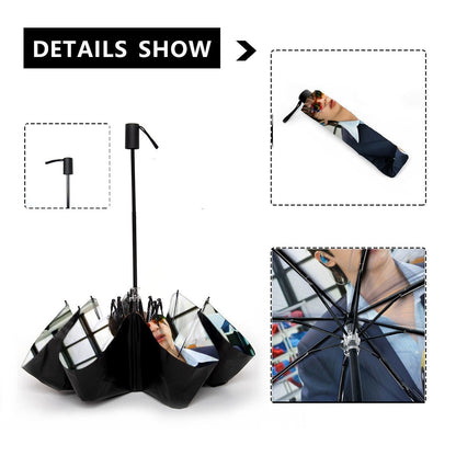 BTS Jin SWIM Automatic opening umbrella - Kpop for rainy weather and protection from weather - Beyond The Shoppe