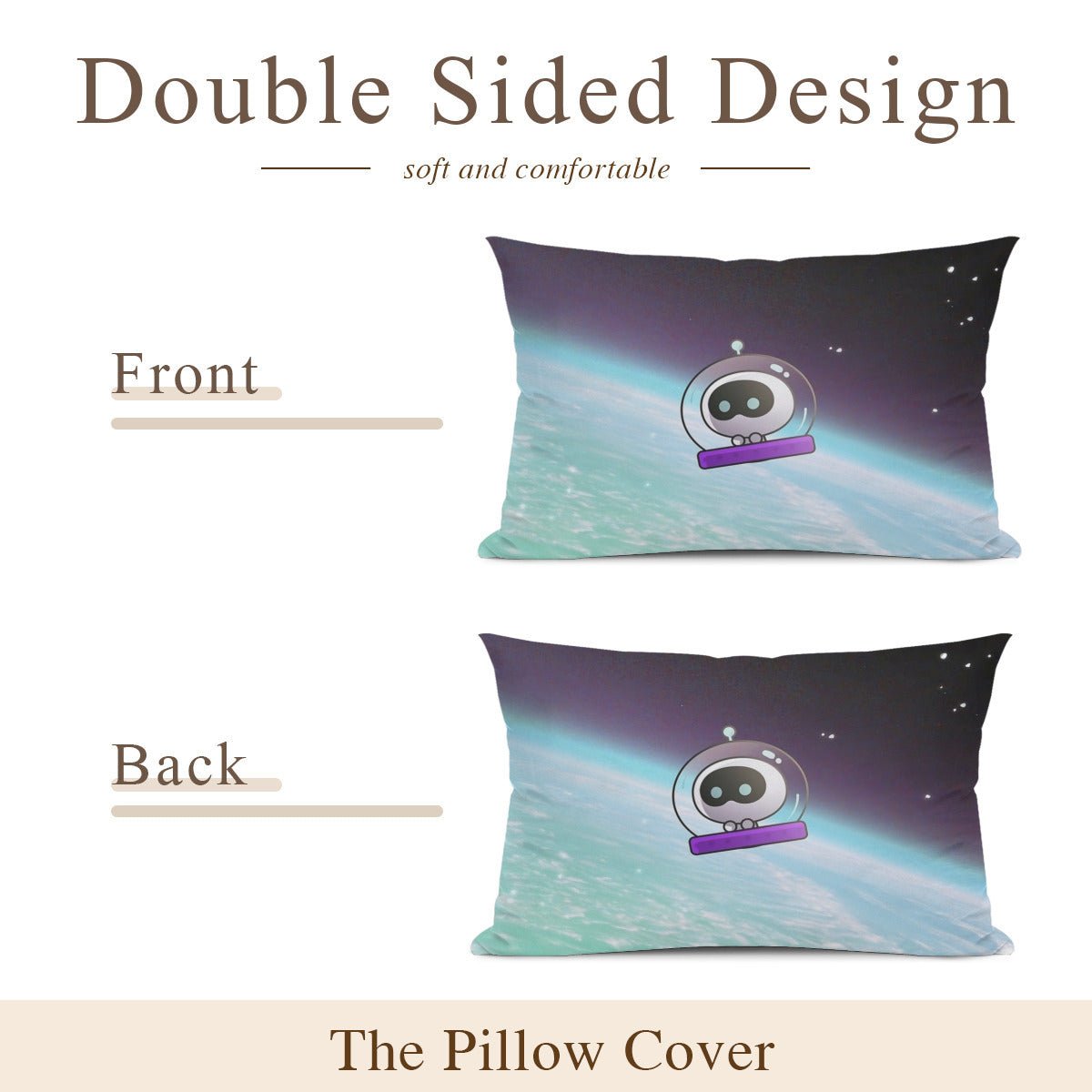 BTS Jin Wooteo themed Pillow sham - double sided pillow case - Pillowcase! Great KPOP Gift! - Beyond The Shoppe