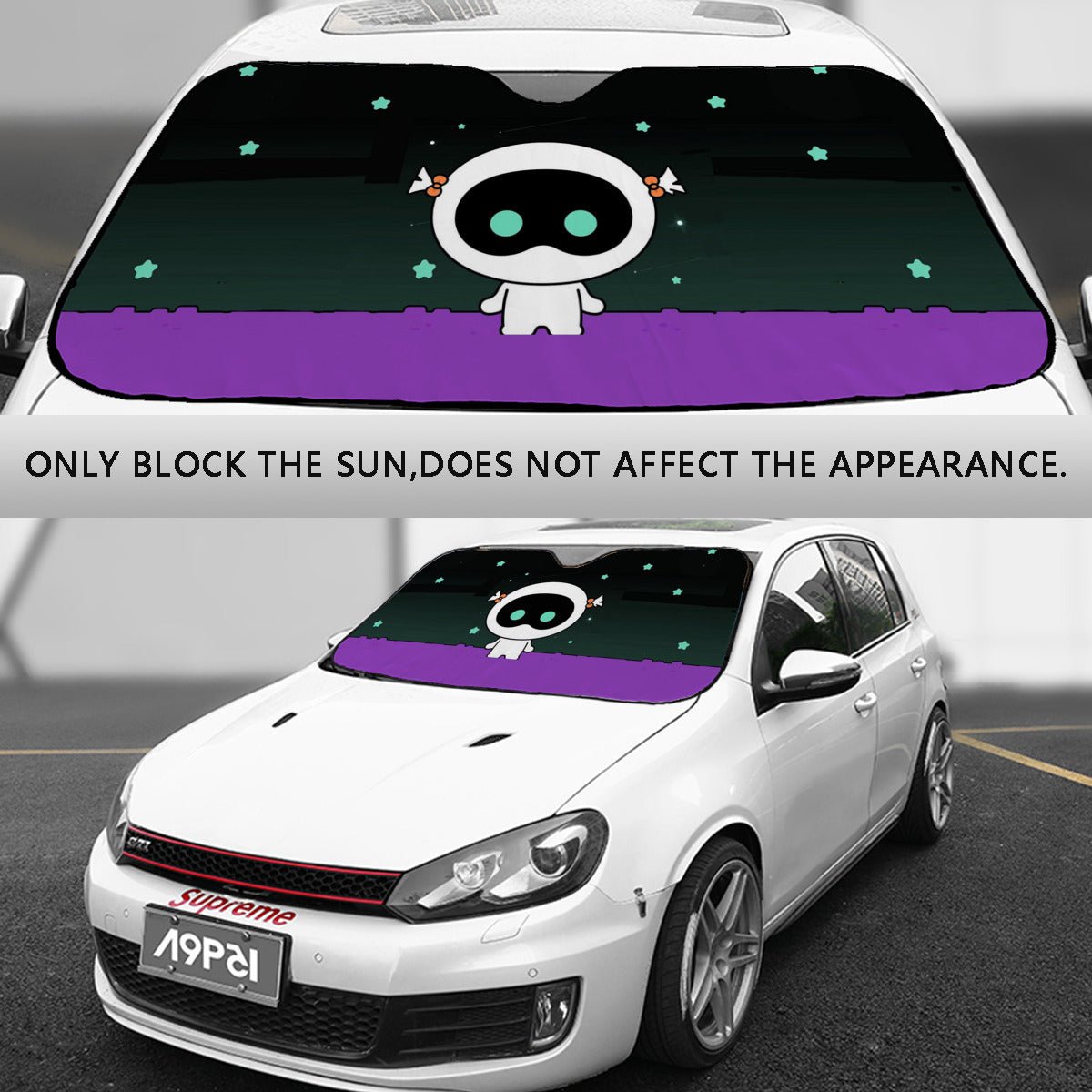 BTS Jin Wootteo Coming home Car Windshield Sun Shade - Car Window Shade - Bangtan Army Car Sunshade BTS - K - Pop Inspired Car Accessories - Beyond The Shoppe