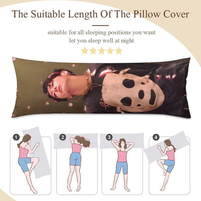 BTS JK Arirang Concert Full Body Pillow Case - Double Sided with two different photos full body pillowcases - 3 sizes! Great Kpop gift idea! - Beyond The Shoppe