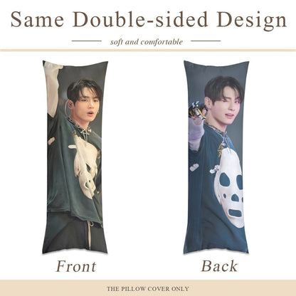 BTS JK Arirang Concert Full Body Pillow Case - Double Sided with two different photos full body pillowcases - 3 sizes! Great Kpop gift idea! - Beyond The Shoppe