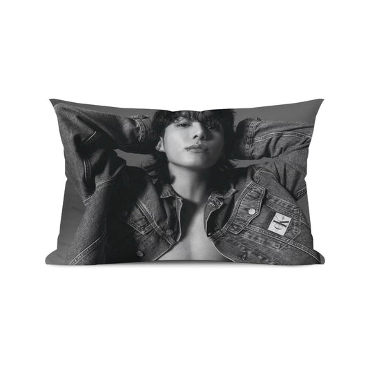 BTS JK Calvin Cline photoshoot themed Pillow sham - double sided pillow case - Pillowcase! Great KPOP Gift! - Beyond The Shoppe