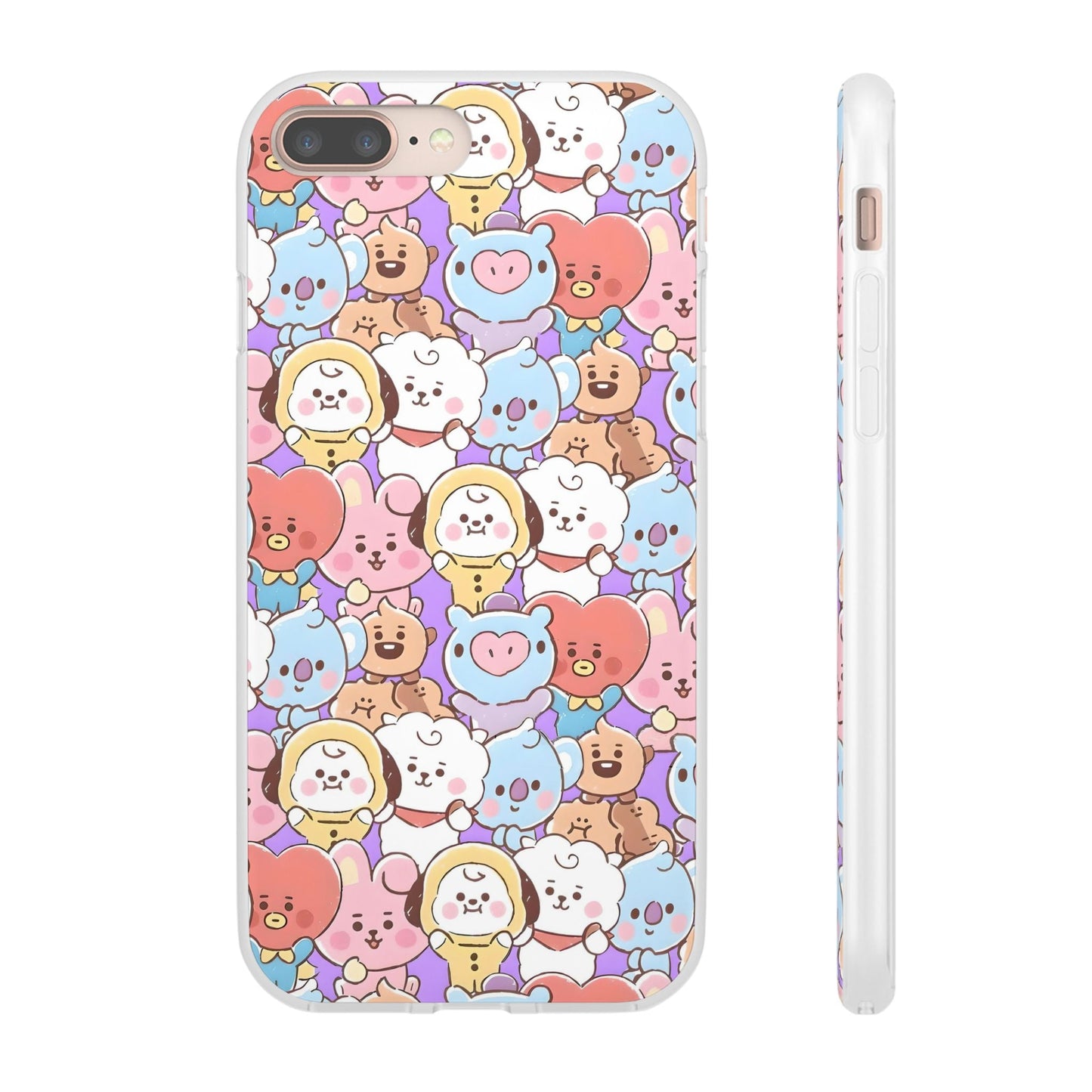 BTS Kawaii BT21 Cell Phone Case - iPhone, Samsung and Custom Covers - K - Pop Phone Covers, Gifts for Fans, Stylish Cell Phone Accessories - Beyond The Shoppe
