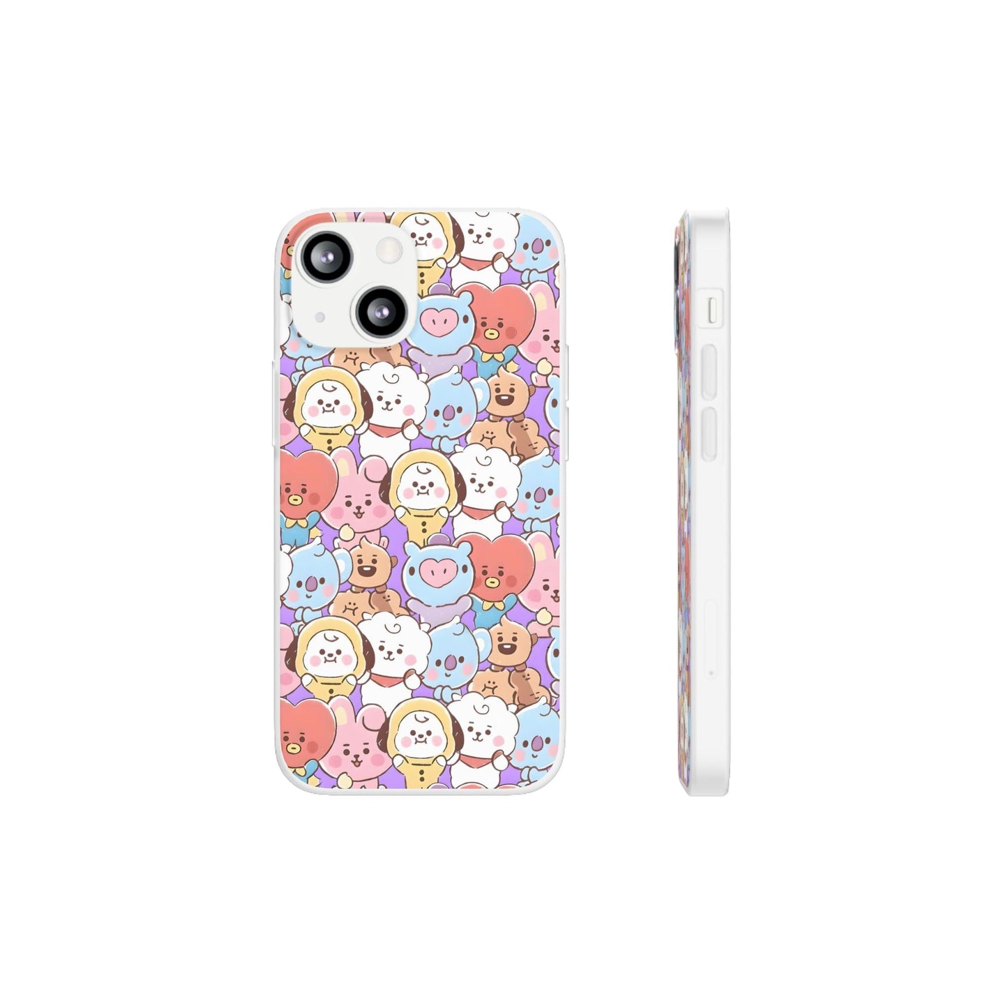 BTS Kawaii BT21 Cell Phone Case - iPhone, Samsung and Custom Covers - K - Pop Phone Covers, Gifts for Fans, Stylish Cell Phone Accessories - Beyond The Shoppe