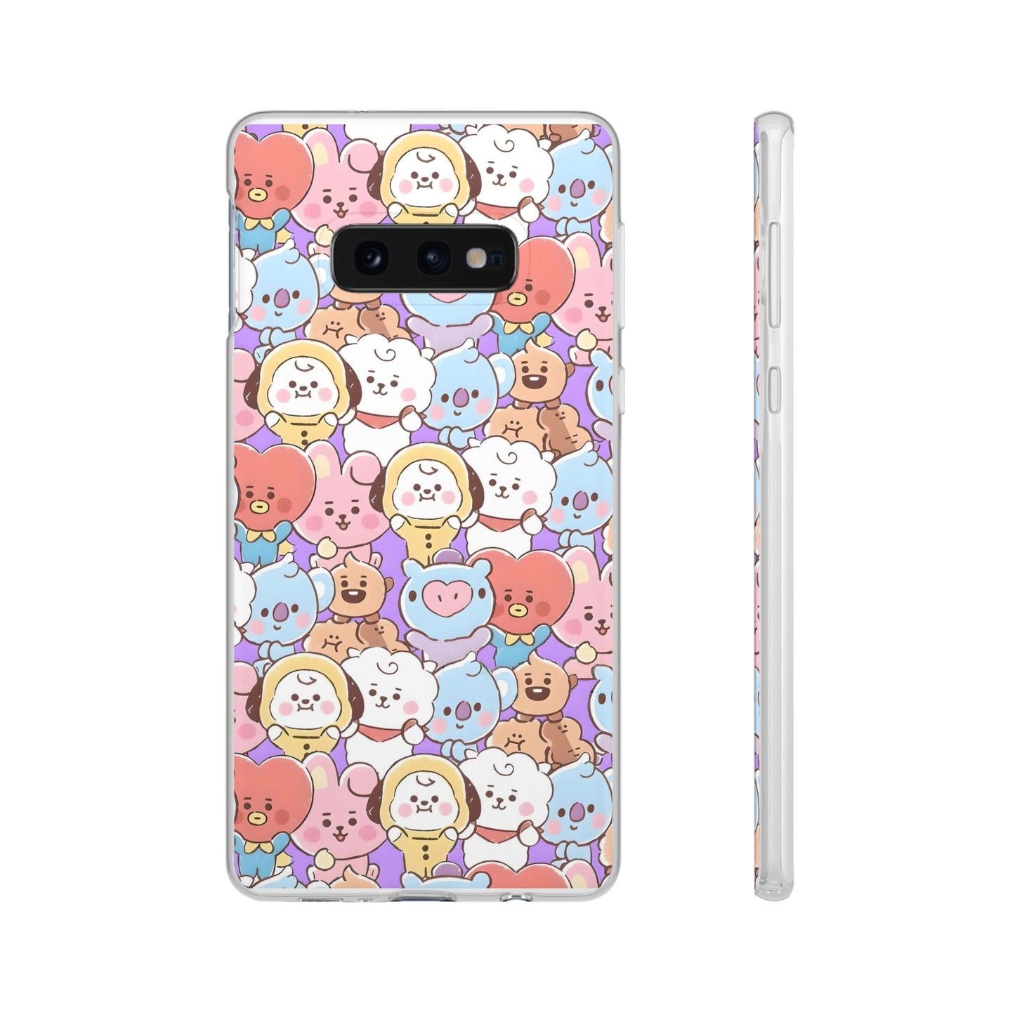 BTS Kawaii BT21 Cell Phone Case - iPhone, Samsung and Custom Covers - K - Pop Phone Covers, Gifts for Fans, Stylish Cell Phone Accessories - Beyond The Shoppe