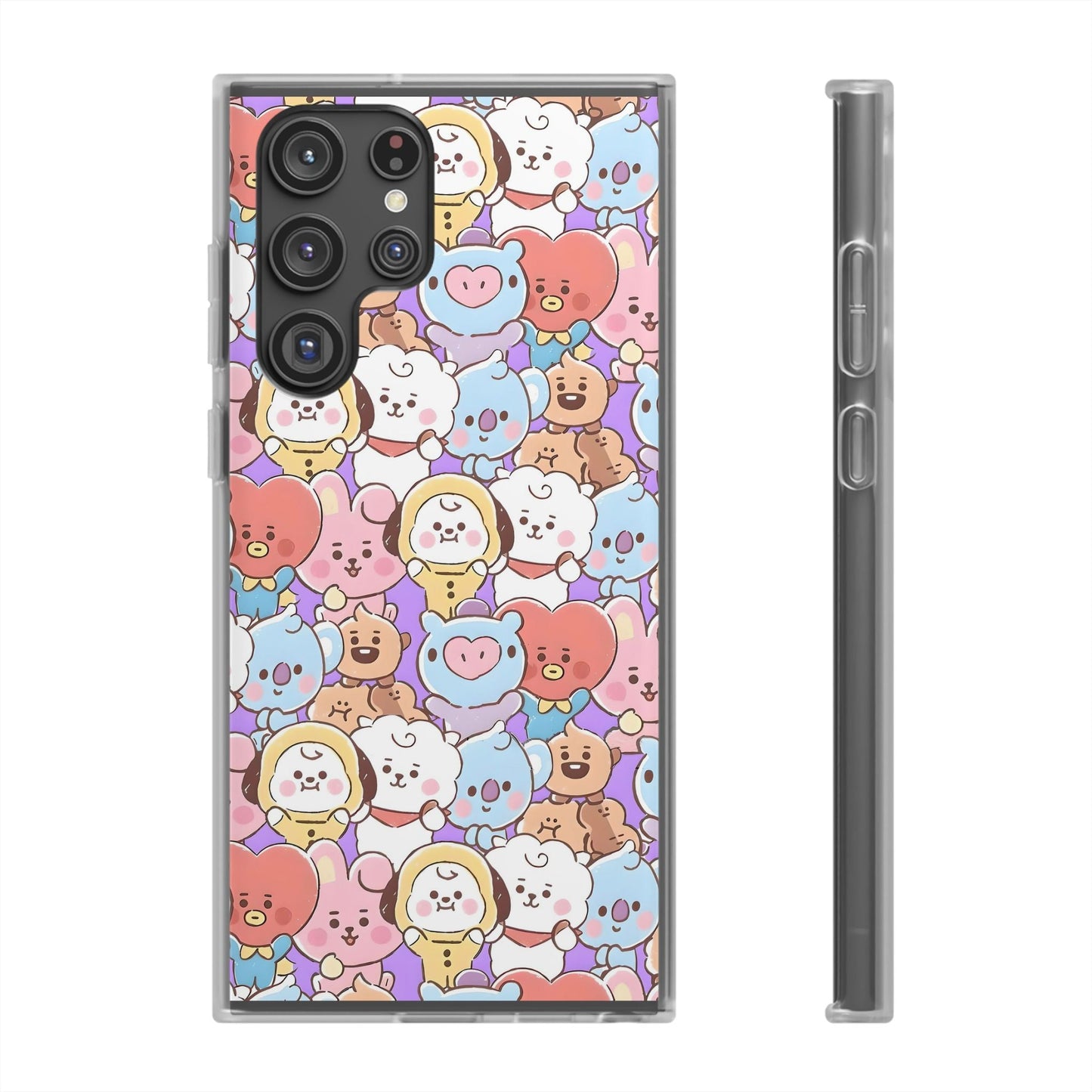 BTS Kawaii BT21 Cell Phone Case - iPhone, Samsung and Custom Covers - K - Pop Phone Covers, Gifts for Fans, Stylish Cell Phone Accessories - Beyond The Shoppe