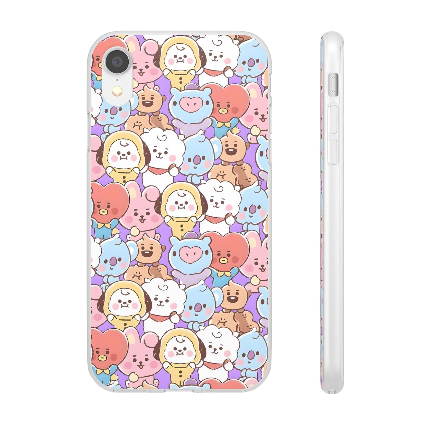 BTS Kawaii BT21 Cell Phone Case - iPhone, Samsung and Custom Covers - K - Pop Phone Covers, Gifts for Fans, Stylish Cell Phone Accessories - Beyond The Shoppe