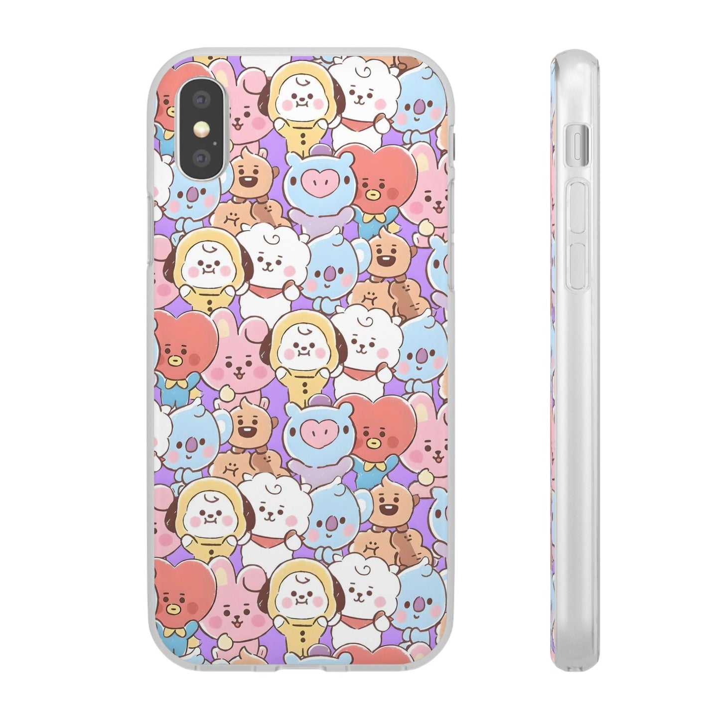 BTS Kawaii BT21 Cell Phone Case - iPhone, Samsung and Custom Covers - K - Pop Phone Covers, Gifts for Fans, Stylish Cell Phone Accessories - Beyond The Shoppe