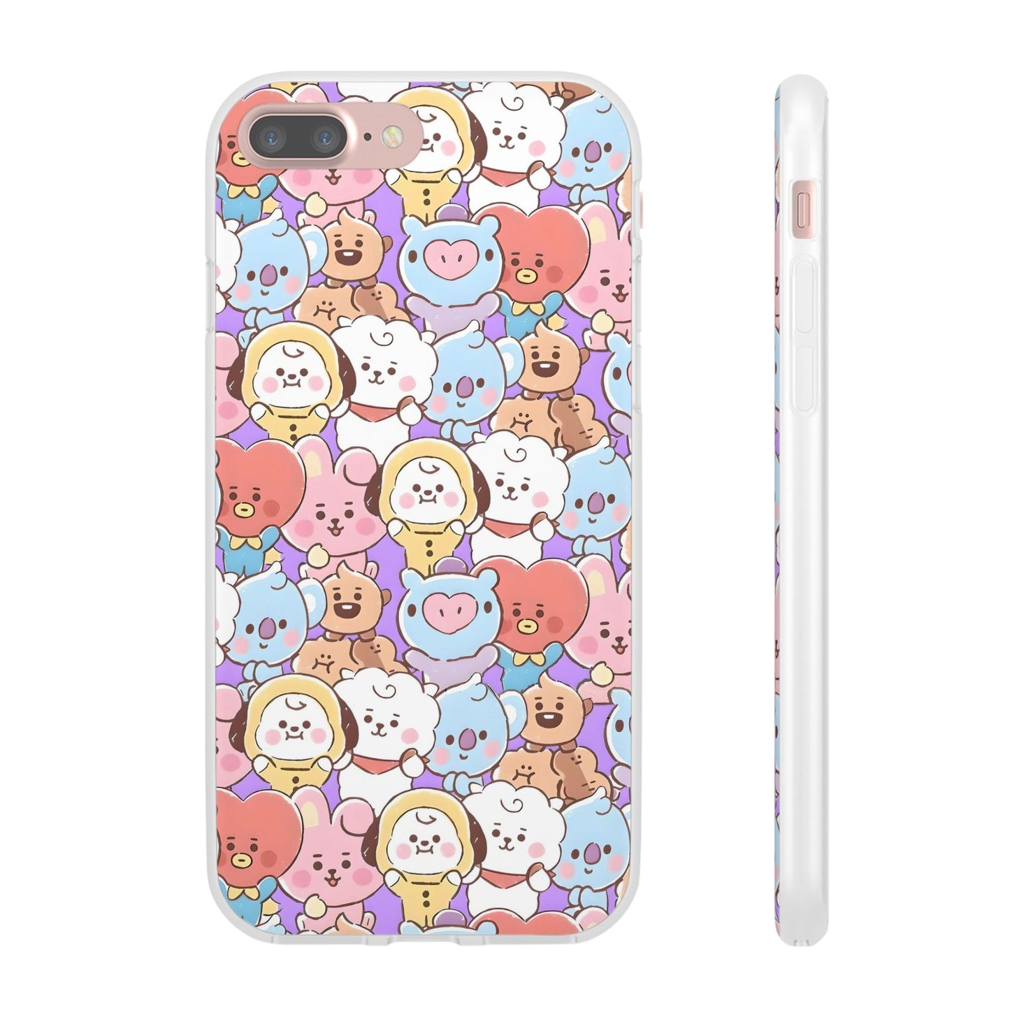 BTS Kawaii BT21 Cell Phone Case - iPhone, Samsung and Custom Covers - K - Pop Phone Covers, Gifts for Fans, Stylish Cell Phone Accessories - Beyond The Shoppe