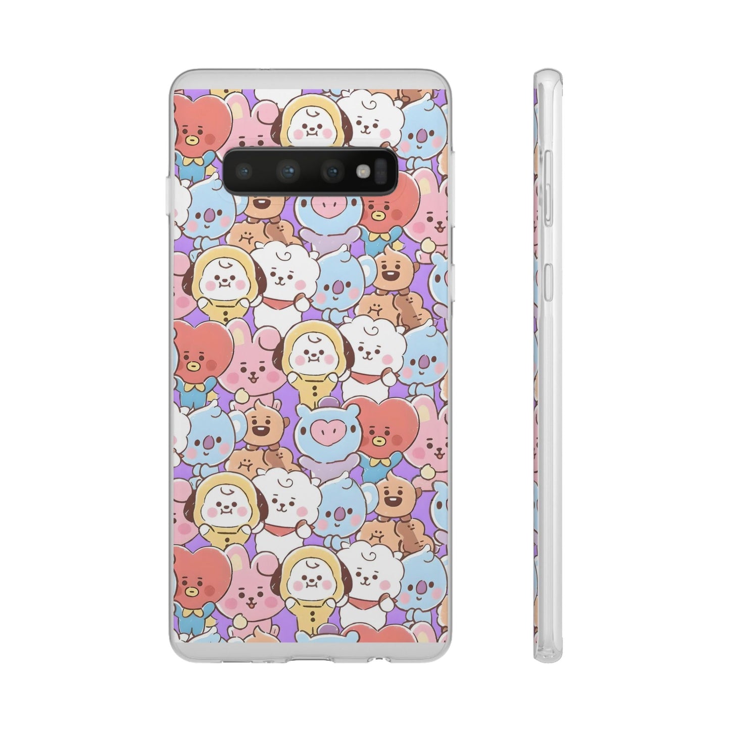 BTS Kawaii BT21 Cell Phone Case - iPhone, Samsung and Custom Covers - K - Pop Phone Covers, Gifts for Fans, Stylish Cell Phone Accessories - Beyond The Shoppe