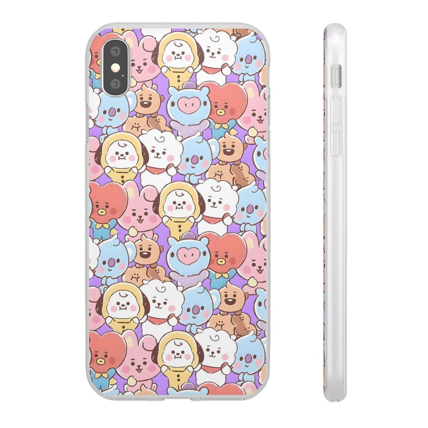BTS Kawaii BT21 Cell Phone Case - iPhone, Samsung and Custom Covers - K - Pop Phone Covers, Gifts for Fans, Stylish Cell Phone Accessories - Beyond The Shoppe