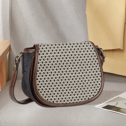 BTS Logo Flap Saddle Bag – Perfect Everyday Crossbody Purse - Chic & Cute Bag - Beyond The Shoppe
