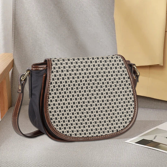 BTS Logo Flap Saddle Bag – Perfect Everyday Crossbody Purse - Chic & Cute Bag - Beyond The Shoppe