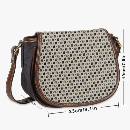 BTS Logo Flap Saddle Bag – Perfect Everyday Crossbody Purse - Chic & Cute Bag - Beyond The Shoppe
