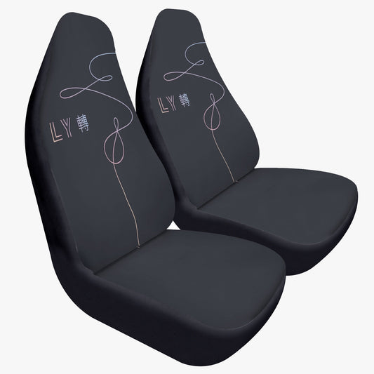 BTS Love Yourself Car Seat Covers - Set of 2 - 3 Different Styles! BTS Love Yourself - bangtan army car accessories - bts car - bts fan - Beyond The Shoppe