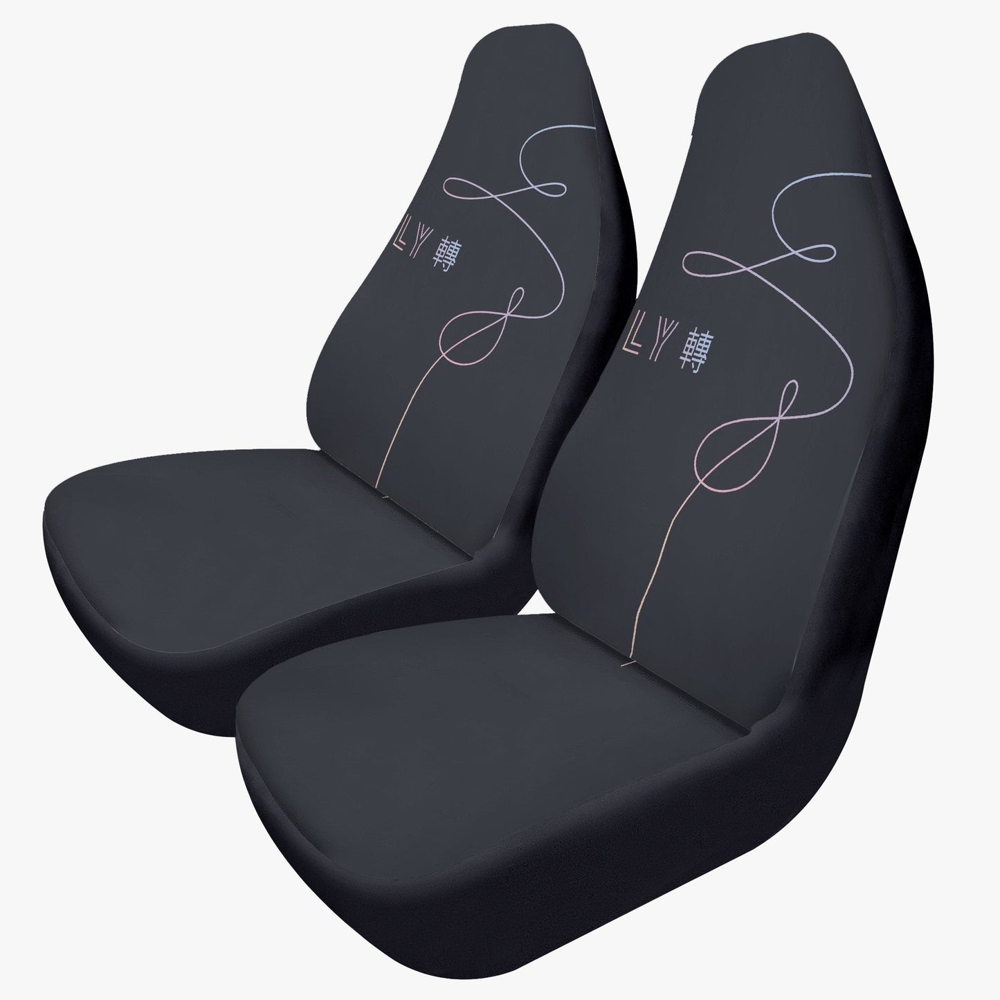BTS Love Yourself Car Seat Covers - Set of 2 - 3 Different Styles! BTS Love Yourself - bangtan army car accessories - bts car - bts fan - Beyond The Shoppe