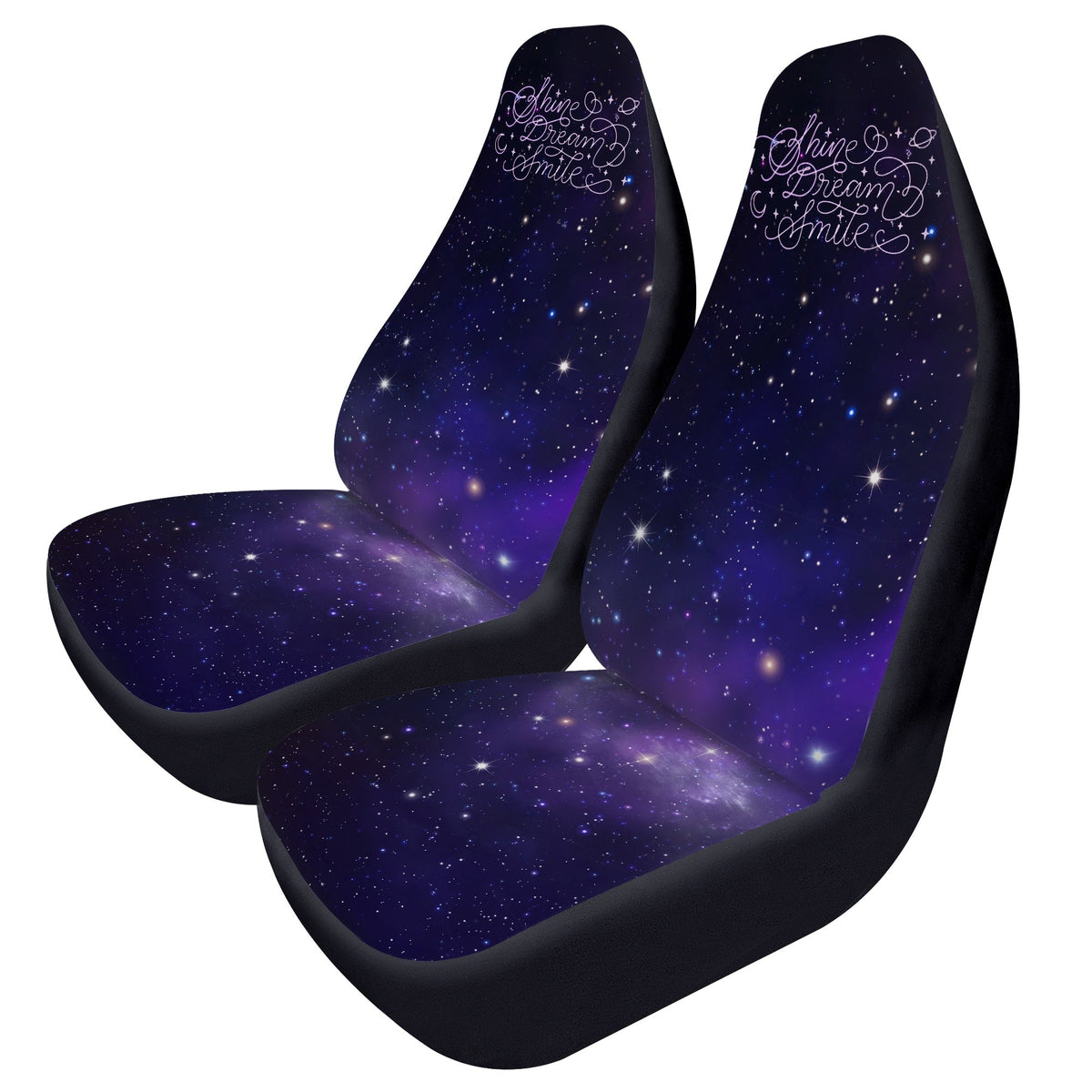 BTS Mikrokosmos Car Microfiber Seat Covers - Set of 2 - BTS Shine Dream Smile - bangtan army car accessories - ARMY - Beyond The Shoppe