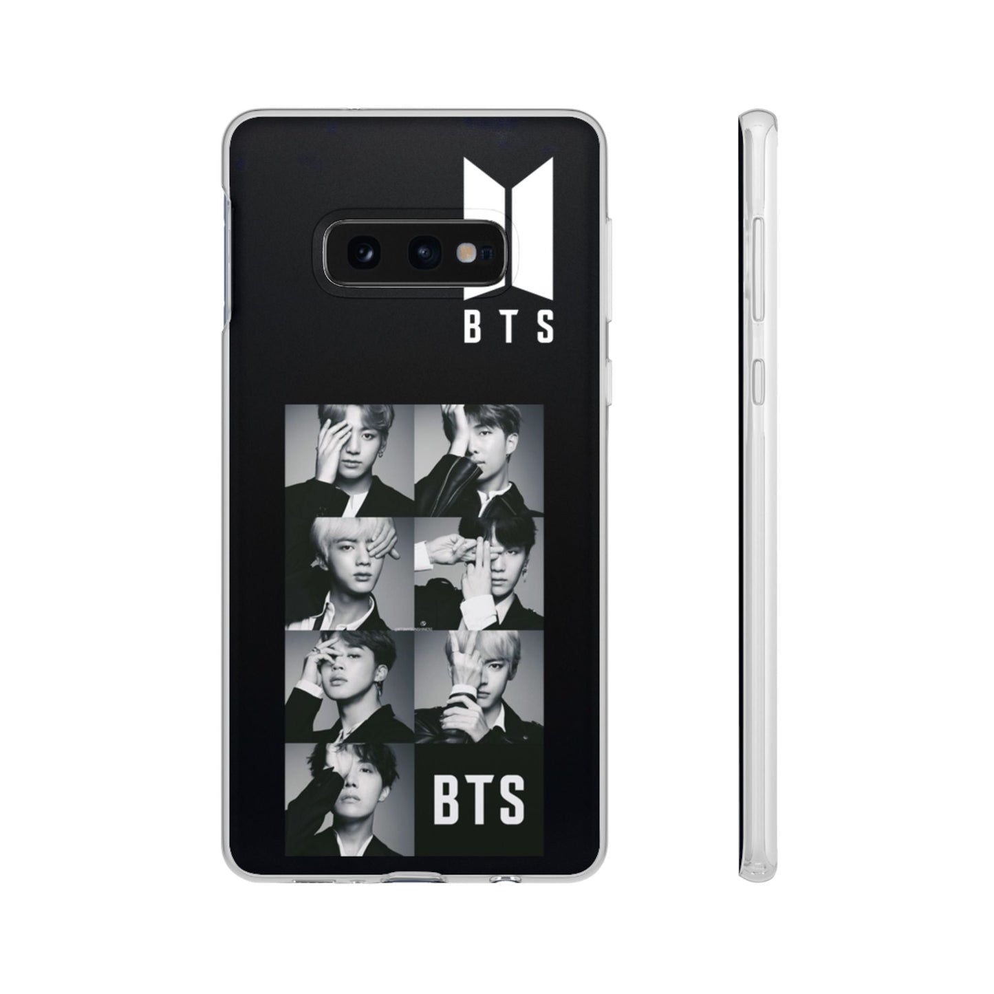 BTS OT7 B/W Cell Phone Case - iPhone, Samsung and Custom Covers - K - Pop Phone Covers, Gifts for Fans, Stylish Cell Phone Accessories - Beyond The Shoppe
