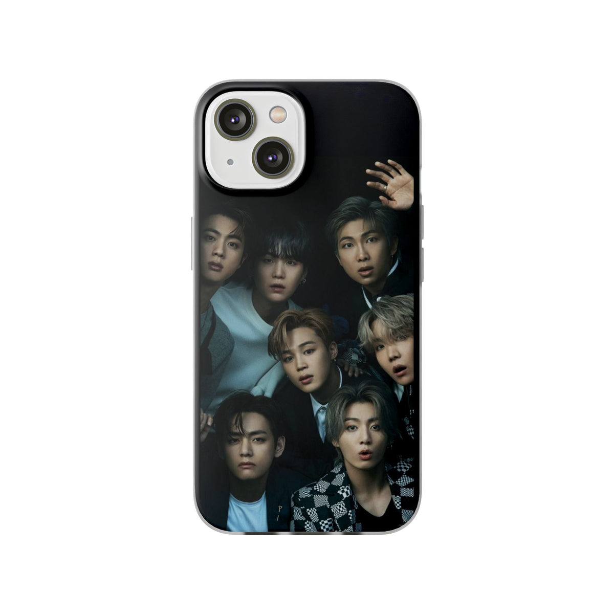 BTS OT7 Cell Phone Case - iPhone, Samsung and Custom Covers - K - Pop Phone Covers, Gifts for Fans, Stylish Cell Phone Accessories - Beyond The Shoppe