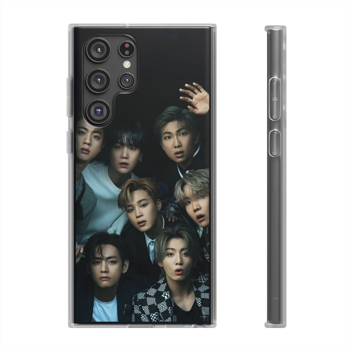 BTS OT7 Cell Phone Case - iPhone, Samsung and Custom Covers - K - Pop Phone Covers, Gifts for Fans, Stylish Cell Phone Accessories - Beyond The Shoppe