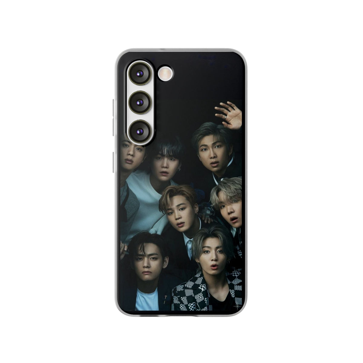 BTS OT7 Cell Phone Case - iPhone, Samsung and Custom Covers - K - Pop Phone Covers, Gifts for Fans, Stylish Cell Phone Accessories - Beyond The Shoppe