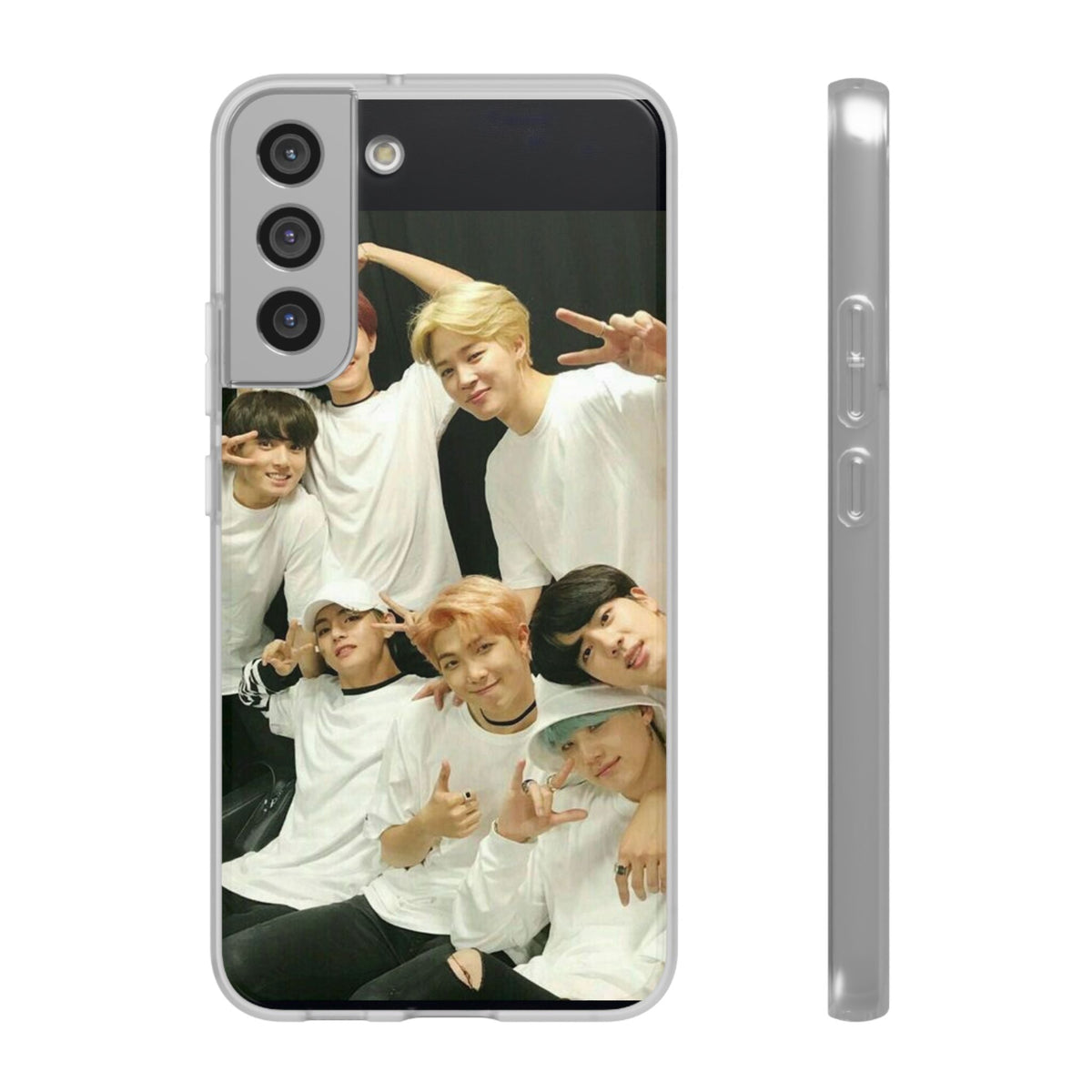 BTS OT7 Cell Phone Case - iPhone, Samsung and Custom Covers - K - Pop Phone Covers, Gifts for Fans, Stylish Cell Phone Accessories - Beyond The Shoppe