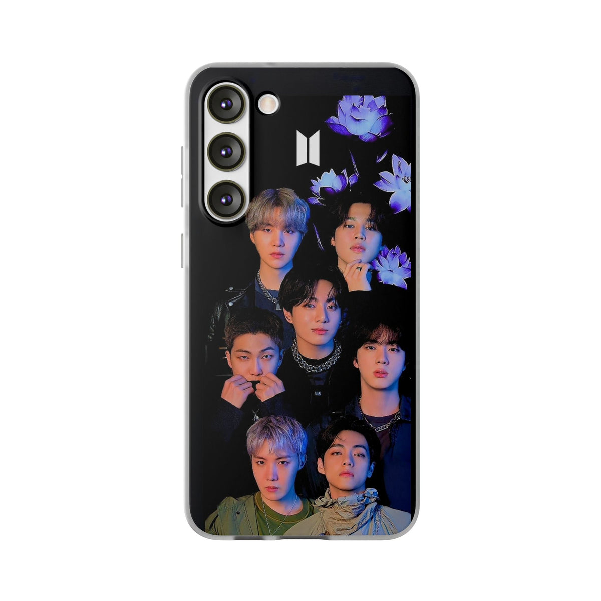 BTS OT7 Cell Phone Case - iPhone, Samsung and Custom Covers - K - Pop Phone Covers, Gifts for Fans, Stylish Cell Phone Accessories - Beyond The Shoppe