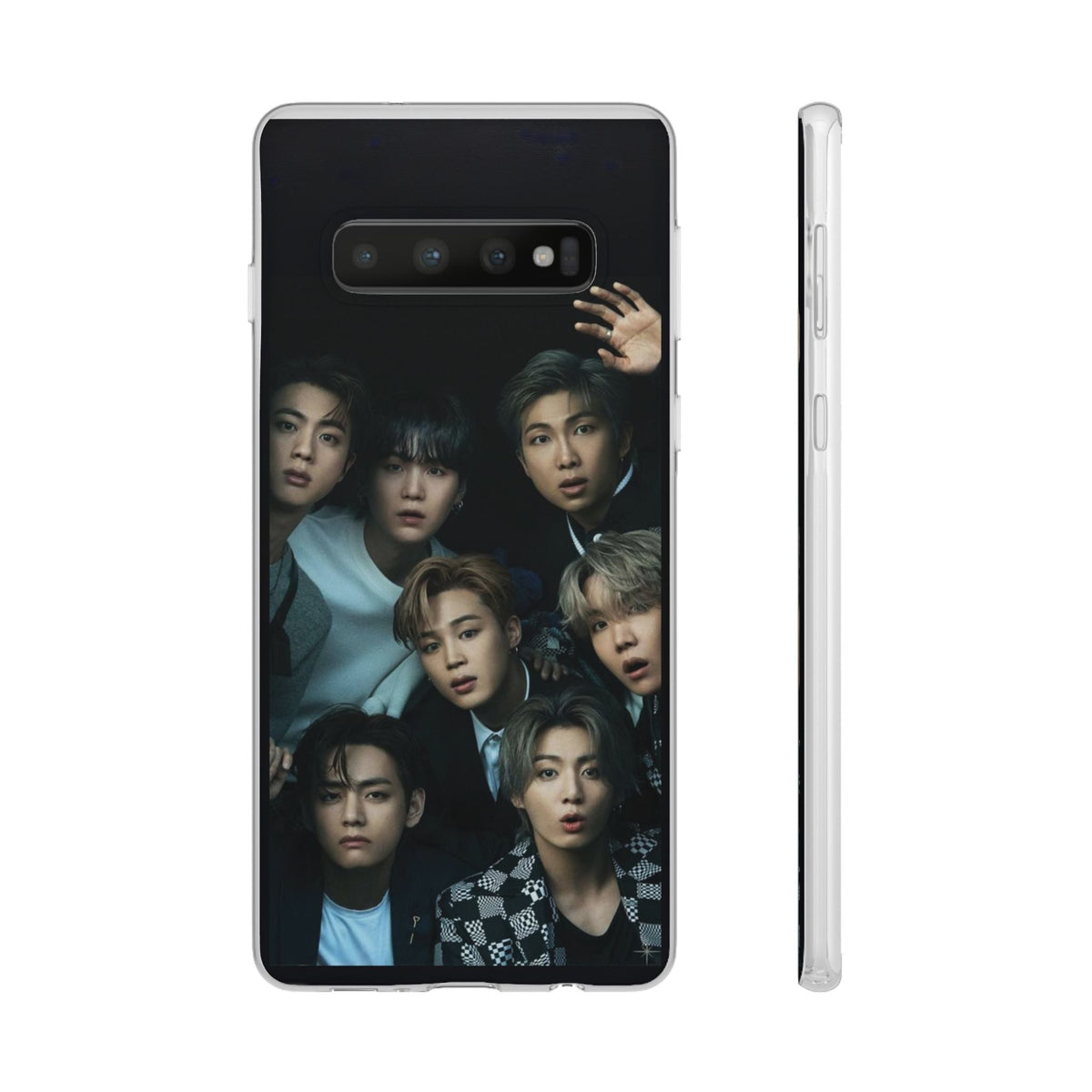 BTS OT7 Cell Phone Case - iPhone, Samsung and Custom Covers - K - Pop Phone Covers, Gifts for Fans, Stylish Cell Phone Accessories - Beyond The Shoppe