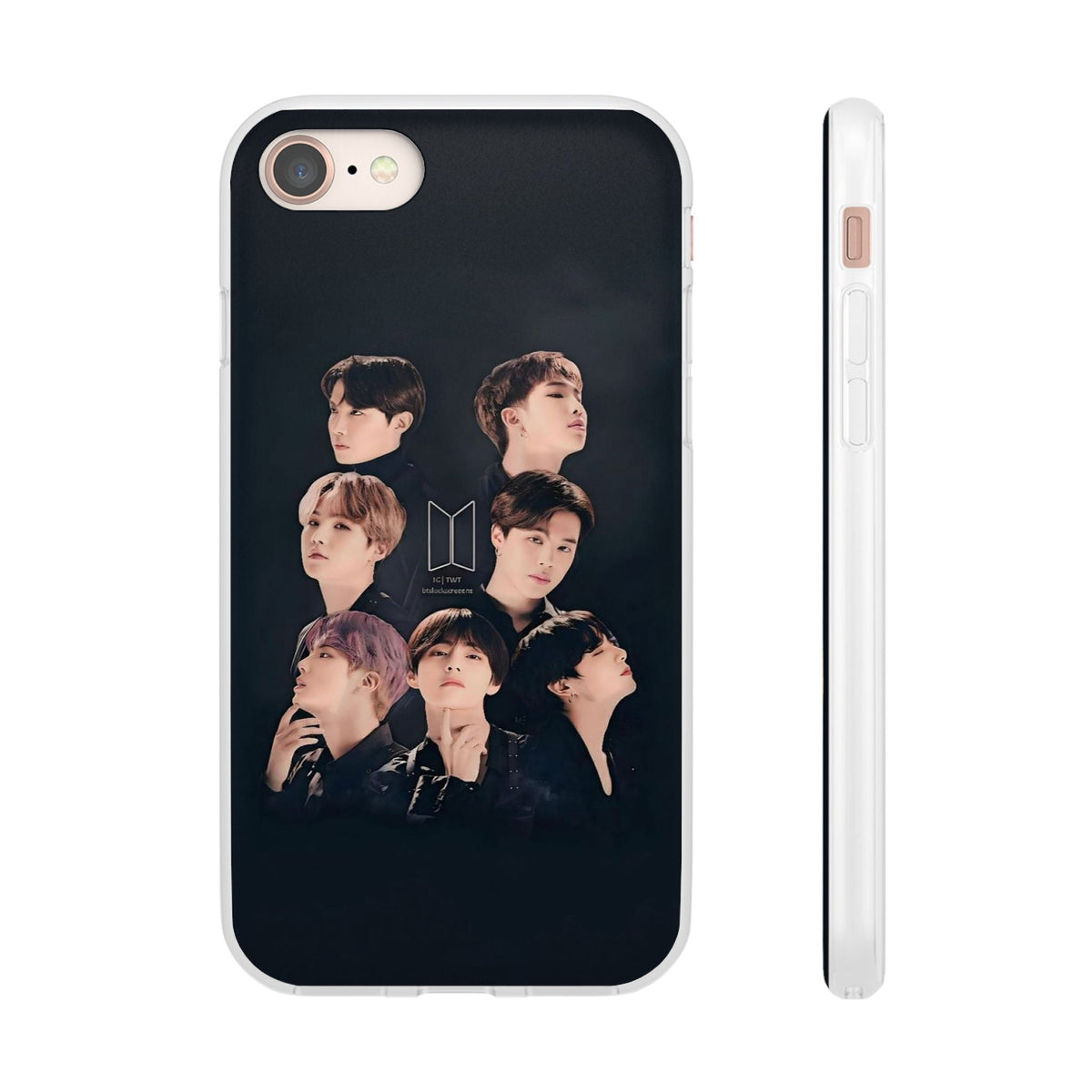 BTS OT7 Cell Phone Case - iPhone, Samsung and Custom Covers - K - Pop Phone Covers, Gifts for Fans, Stylish Cell Phone Accessories - Beyond The Shoppe