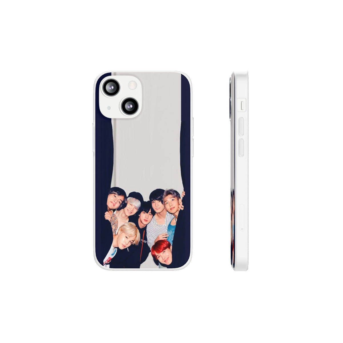 BTS OT7 Cell Phone Case - iPhone, Samsung and Custom Covers - K - Pop Phone Covers, Gifts for Fans, Stylish Cell Phone Accessories - Beyond The Shoppe