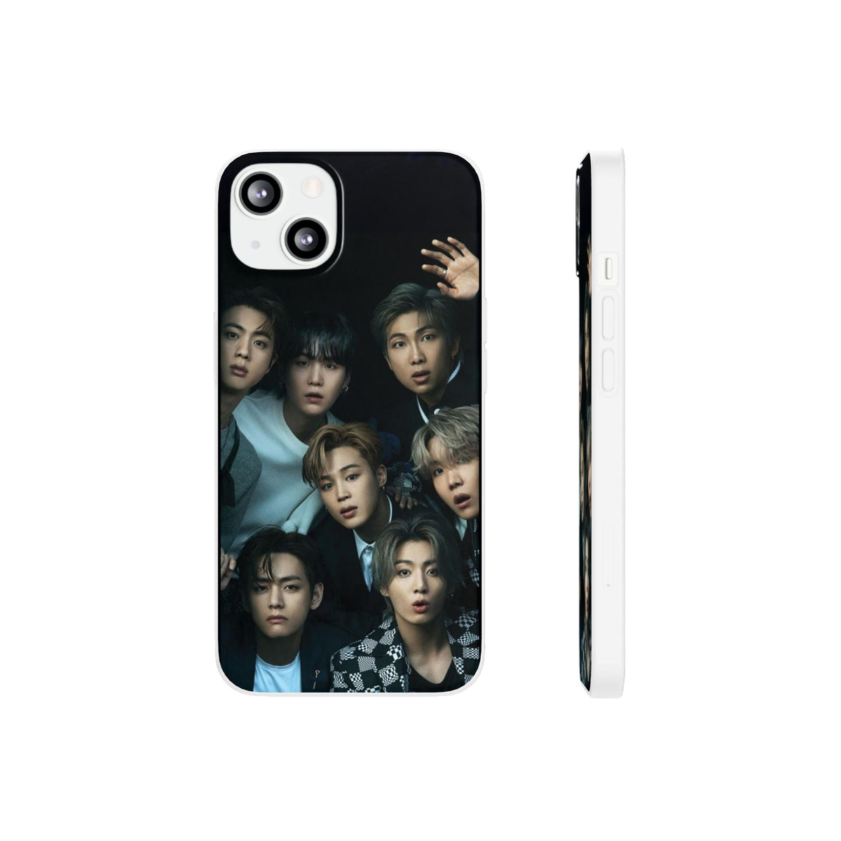 BTS OT7 Cell Phone Case - iPhone, Samsung and Custom Covers - K - Pop Phone Covers, Gifts for Fans, Stylish Cell Phone Accessories - Beyond The Shoppe