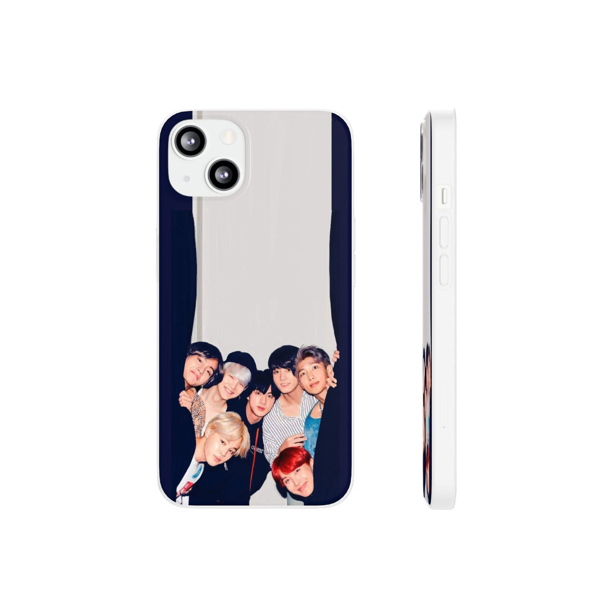 BTS OT7 Cell Phone Case - iPhone, Samsung and Custom Covers - K - Pop Phone Covers, Gifts for Fans, Stylish Cell Phone Accessories - Beyond The Shoppe