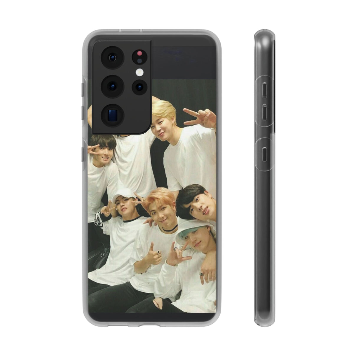 BTS OT7 Cell Phone Case - iPhone, Samsung and Custom Covers - K - Pop Phone Covers, Gifts for Fans, Stylish Cell Phone Accessories - Beyond The Shoppe