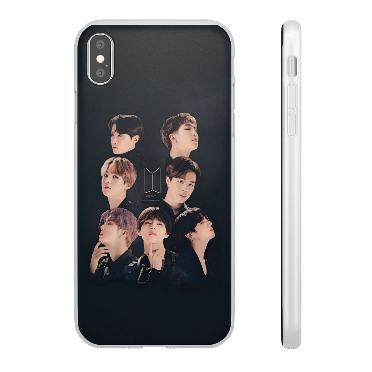 BTS OT7 Cell Phone Case - iPhone, Samsung and Custom Covers - K - Pop Phone Covers, Gifts for Fans, Stylish Cell Phone Accessories - Beyond The Shoppe
