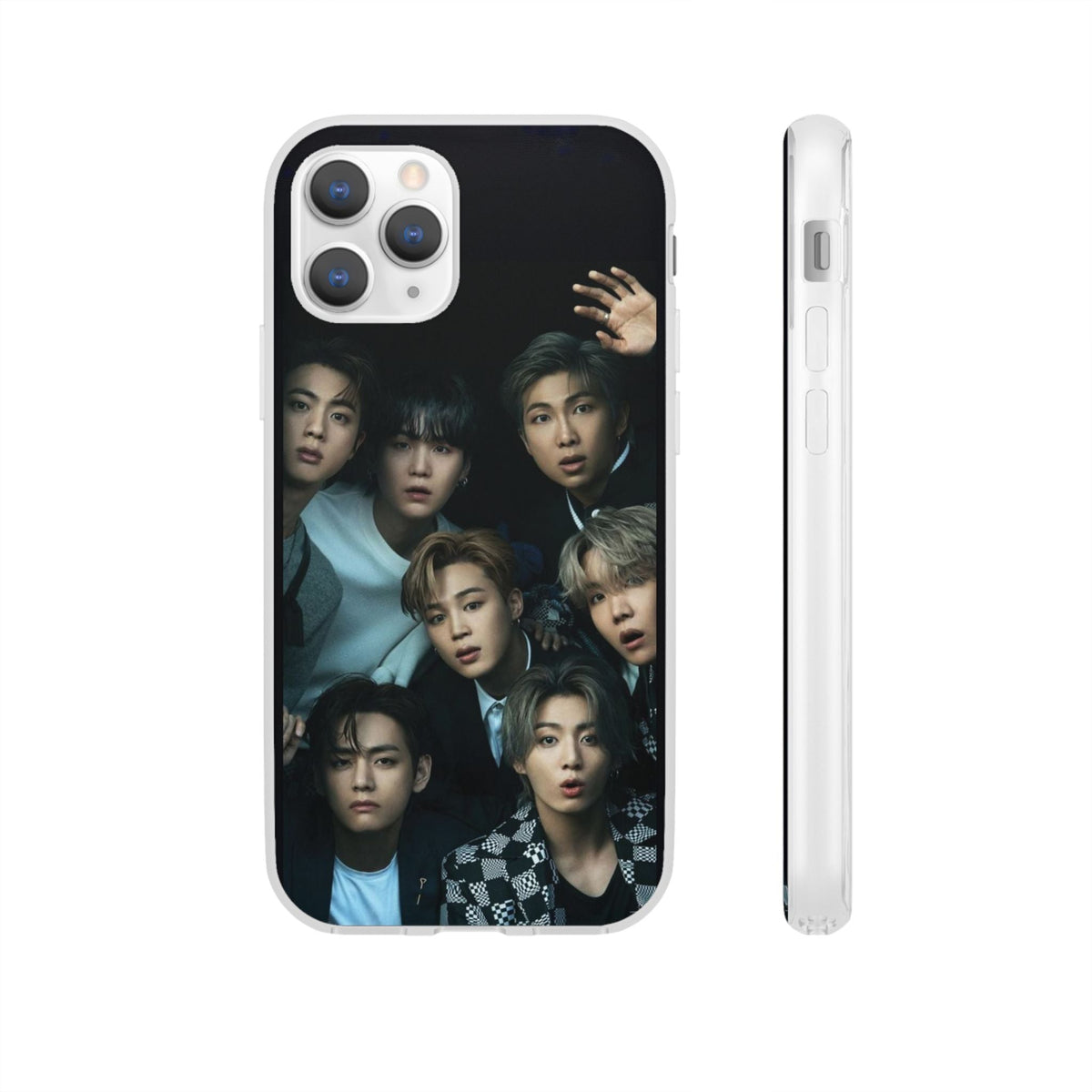BTS OT7 Cell Phone Case - iPhone, Samsung and Custom Covers - K - Pop Phone Covers, Gifts for Fans, Stylish Cell Phone Accessories - Beyond The Shoppe