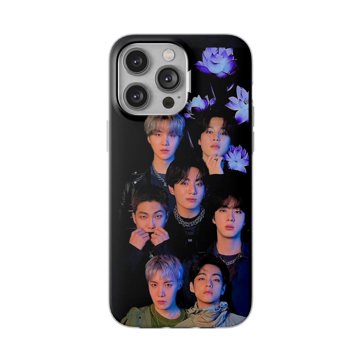 BTS OT7 Cell Phone Case - iPhone, Samsung and Custom Covers - K - Pop Phone Covers, Gifts for Fans, Stylish Cell Phone Accessories - Beyond The Shoppe